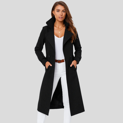 Eloise Eleganter zweireihiger Herbstmantel