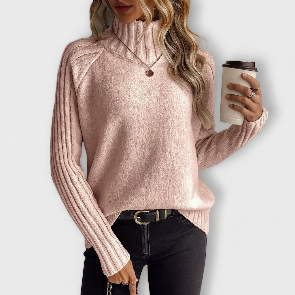 Hochkragen Pullover – Müheloser Stil mit moderner Leichtigkeit