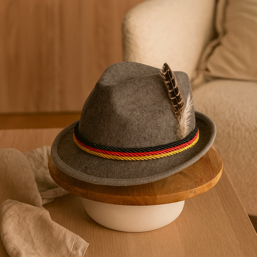 Oktoberfest Hut Herren – Münchner Jazzhut im Bayerischen Stil