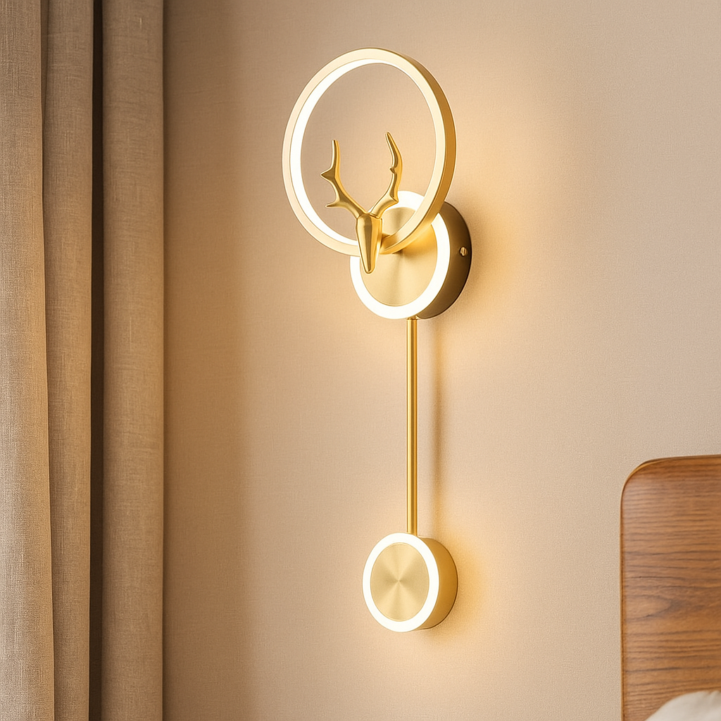 LumiNest – Elegante Doppelwandleuchte für minimalistische und stimmungsvolle Beleuchtung im Zuhause