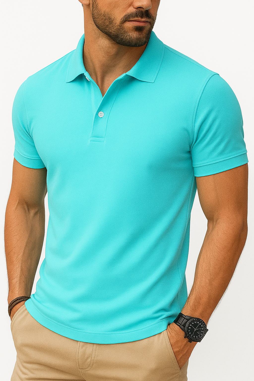 Herren Sportliches Poloshirt | Klassisch Elegant