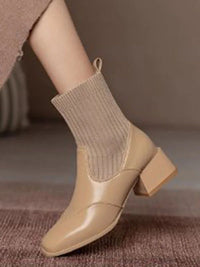 Stylische warme Stiefel für Frauen - Chyna in Khaki