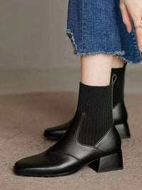 Stylische warme Stiefel für Frauen - Chyna in Schwarz
