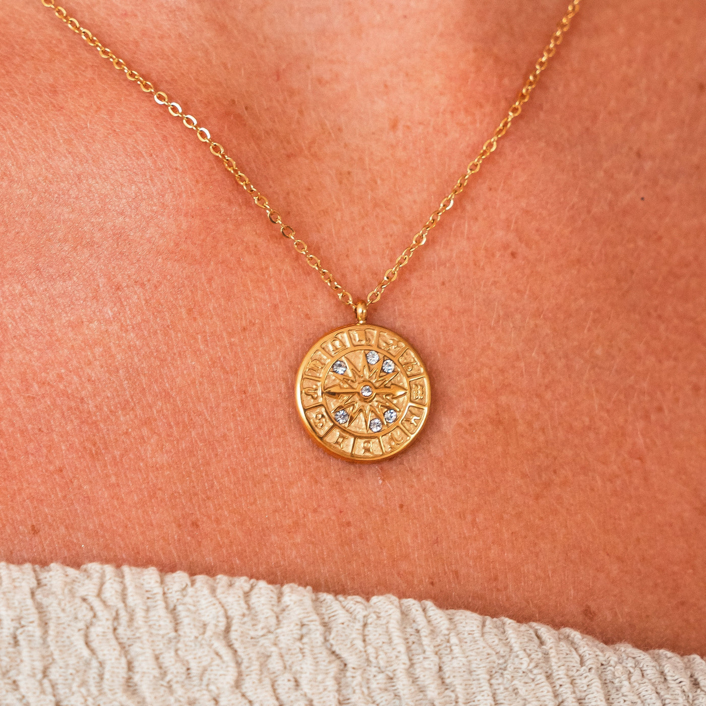 Astrologische Tierkreis-Münze