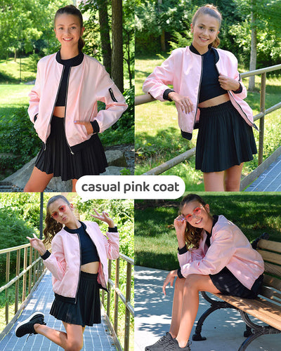 Stilvolles Klassisches Bomberjack mit Praktischen Taschen für Damen