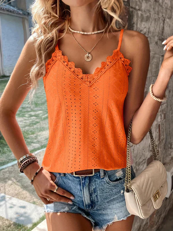 Constanze – Spitzen-Top Mit Femininem Charme Und Eleganz