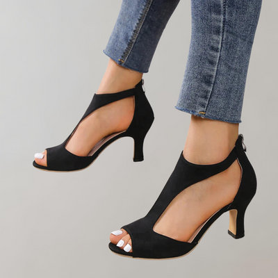 Mia - Orthopädische Sandalen mit Absatz | Sandalen mit Pantolette Damen