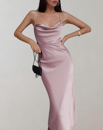 Vera - Cocktailkleid für Damen | Schlauchkleid mit Spitze | Elegantes Midikleid