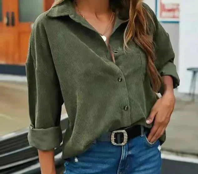 Rowena | Bluse Damen Langarm | Elegant