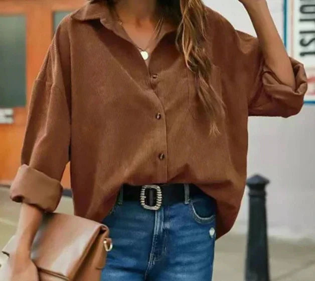 Rowena | Bluse Damen Langarm | Elegant