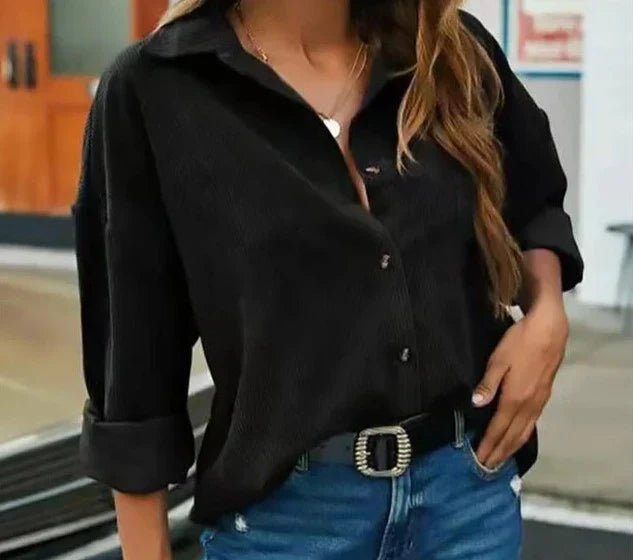 Rowena | Bluse Damen Langarm | Elegant