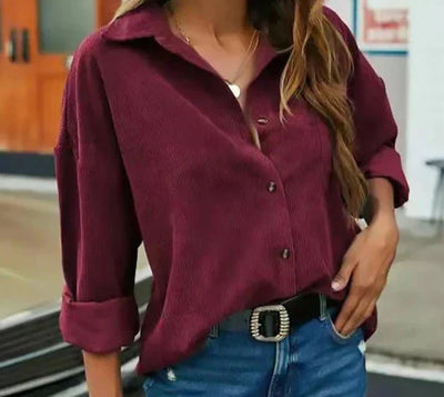 Rowena | Bluse Damen Langarm | Elegant