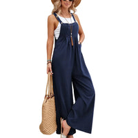 Arlei | Damen Sommer Elegant Einteiler | Leichte in Blau
