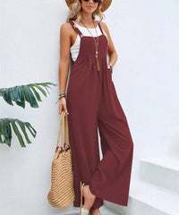 Arlei | Damen Sommer Elegant Einteiler | Leichte in Rot