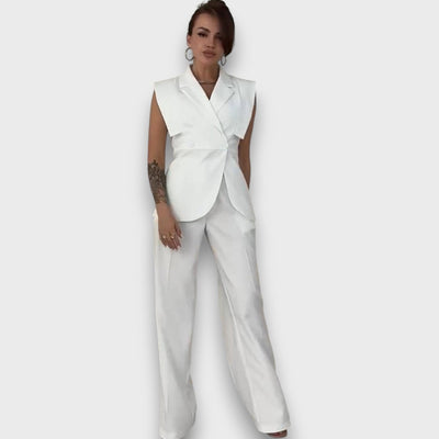 Olanda – Zweiteiler mit Oversize-Blazer und weiter Hose