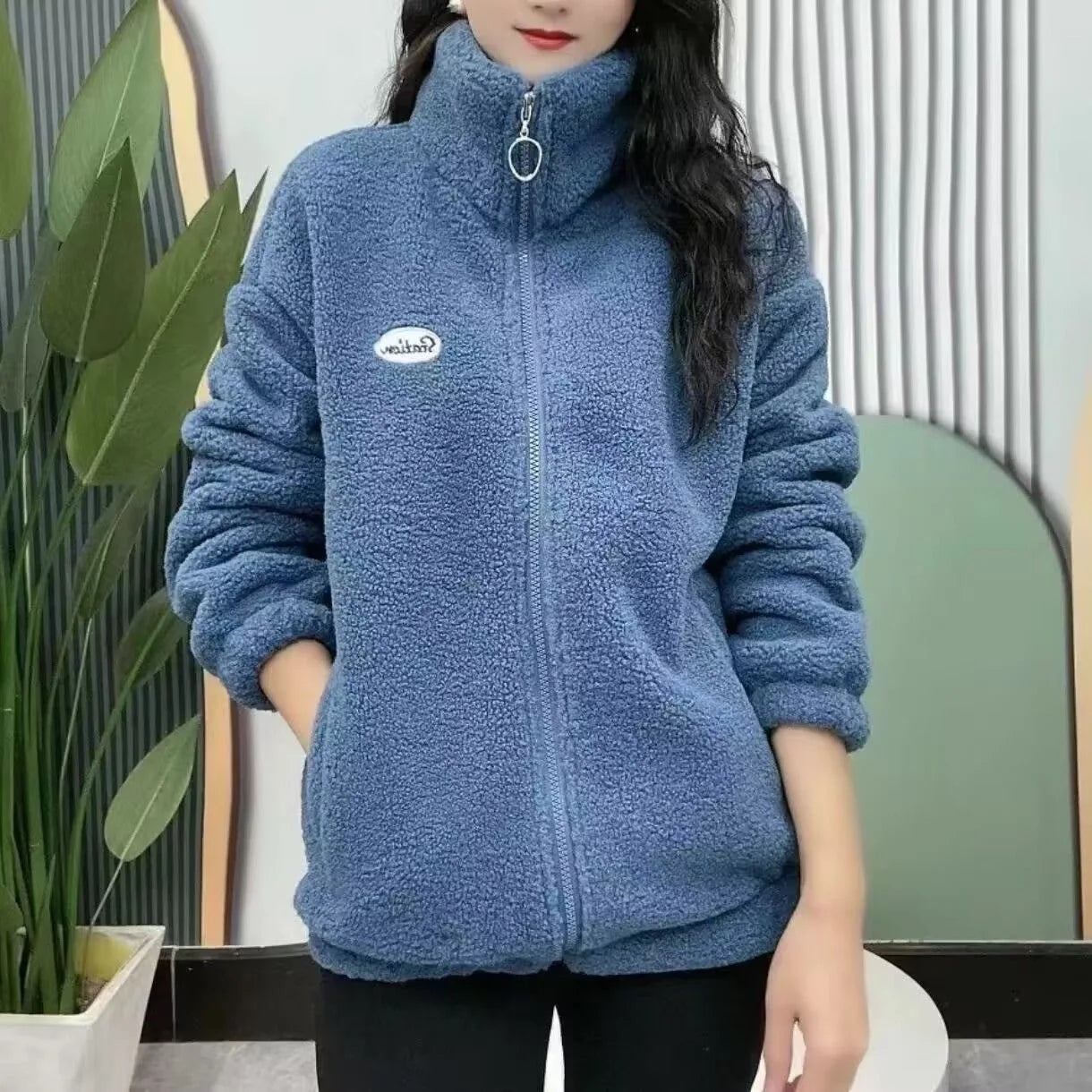 Daniela - Warmer Winter Fleece Jacket für Damen