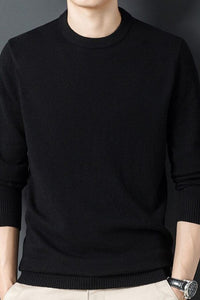 Louis | Kaschmirpullover in Schwarz