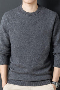 Louis | Kaschmirpullover in Grau