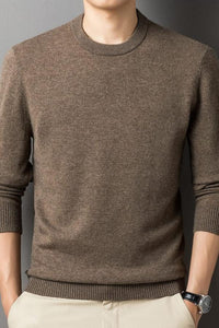 Louis | Kaschmirpullover in Braun