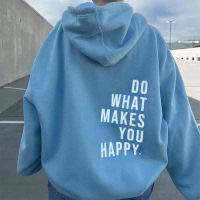 Stylischer Hoodie für Frauen - Trendiges Kapuzensweatshirt mit Buchstabendruck für Herbst/Winter