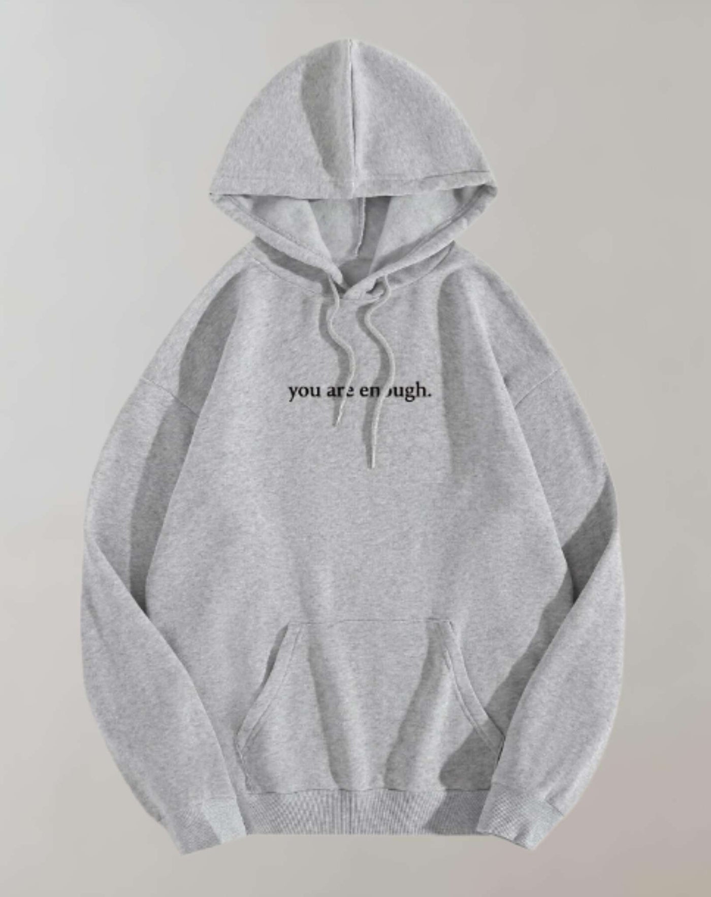 Daisy - Übergroßer Kapuzenpullover mit motivierendem