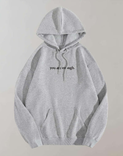 Daisy - Übergroßer Kapuzenpullover mit motivierendem