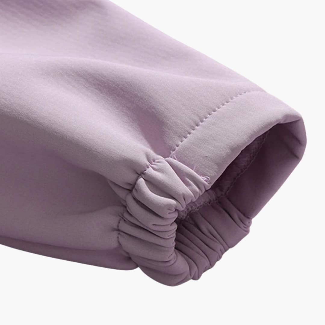 Damen Softshelljacke mit Kapuze und Reißverschluss