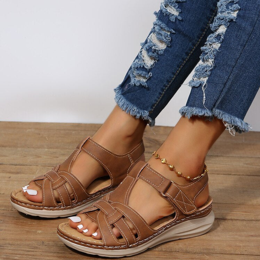 Damen Bequeme Plattform-Sandalen | Outdoor Sommerschuhe