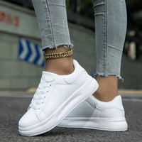Damen Sneaker Orthopedic mit Arch Support für Streetstyle und Freizeitkomfort in Weiß