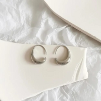 Elegante Ohrringe in Silber