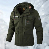 Ronaldo - Wind- und wasserdichte Winterjacke in Grün
