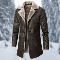 Remington - Bequemer und warmer Mantel in Braun