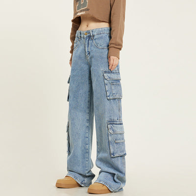 Desiree – Retro Latzhose Damen Mit Taschen Und Style