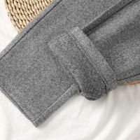 Grace - Maßgeschneiderte Anzughose mit hoher Taille für Damen | Elegante Bürohose mit konischem Bein für Damen in Grau