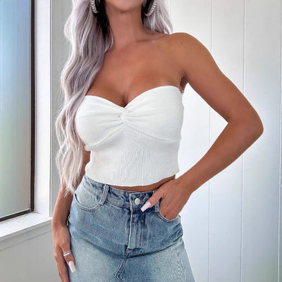 Dunja – Jeansrock Damen Asymmetrisch Hochtailliert Mit Saum