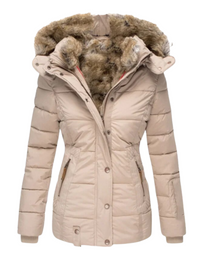 Lisa | Wärmeisolierende Damenjacke für Frauen Outdoor in Beige