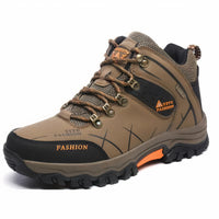 Modische Wanderschuhe für Männer - Eduard in Khaki 01