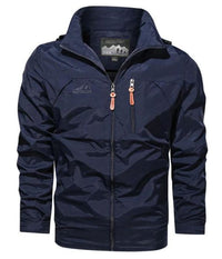 Herren Classic Regenmantel - Elian in Blau