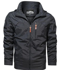 Herren Classic Regenmantel - Elian in Grau