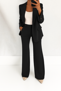 Celina | Stilvolles Sommer-Set in Schwarz