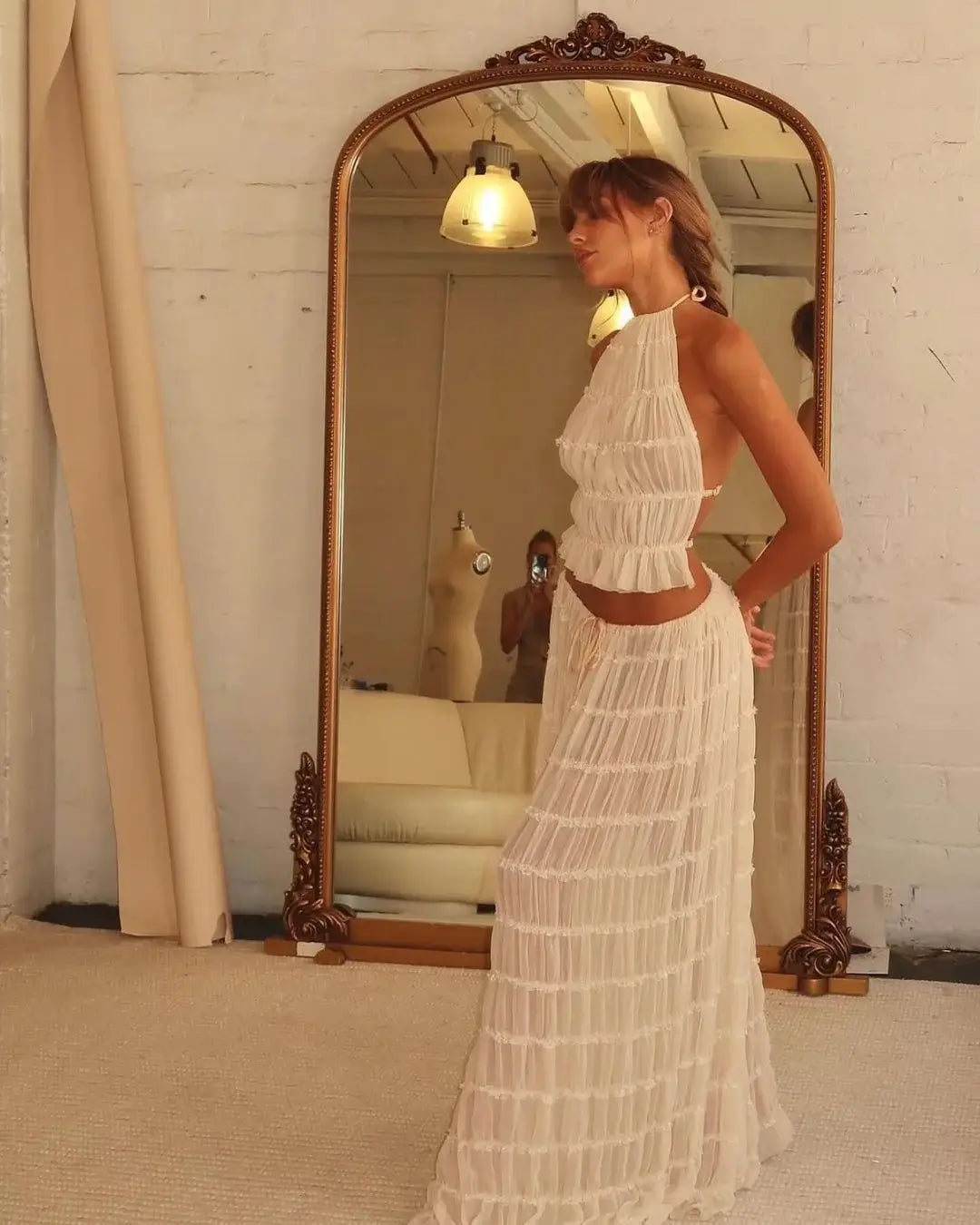 Beatrice | Bohemian Rüschen-Set