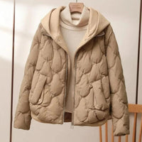 Stylische Damen-Pufferjacke - Emlin in Braun