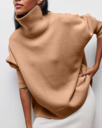 Dorothy | Rollkragenpullover in Braun