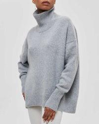 Dorothy | Rollkragenpullover in Grau