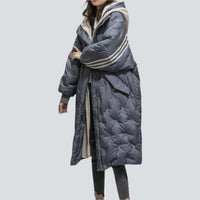 Tirryl - Long Insulated Jacke für Frauen in Dunkelblau