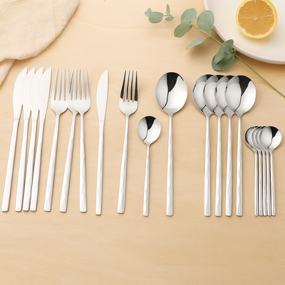 Edric | 24-teiliges Edelstahl-Servierset