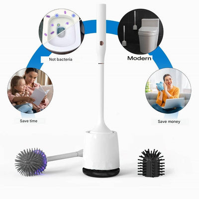 Elektrische UV-Toilettenbürste mit Doppelkopf – PureSpin