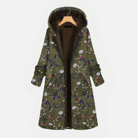 Stylische warme Jacke für Frauen - Eliz in Grün