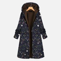 Stylische warme Jacke für Frauen - Eliz in Dunkelblau
