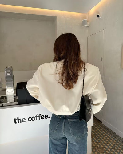 Scarlett | Damen Oversized Bomberjacke